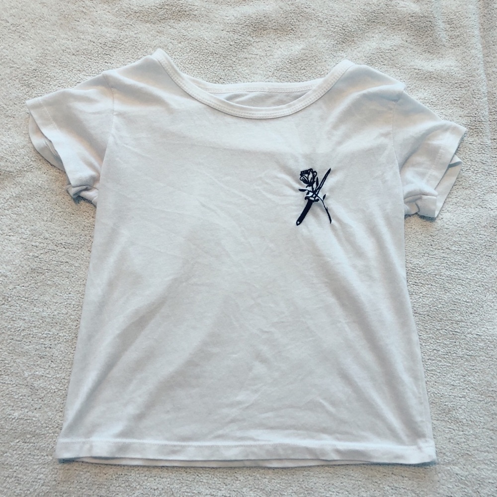 Brandy Melville Rose + Knife Top
